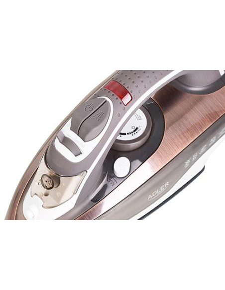Żelazko Parowe Adler Ad 5030 (3000W  Kolor Szary)