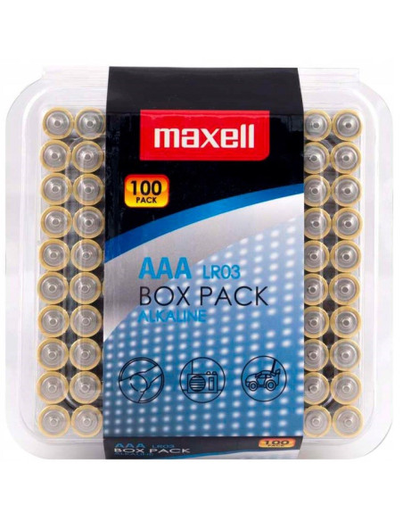 Maxell Bateria Alkaliczna Alkaline Lr03 Aaa 1.5V 100 Szt