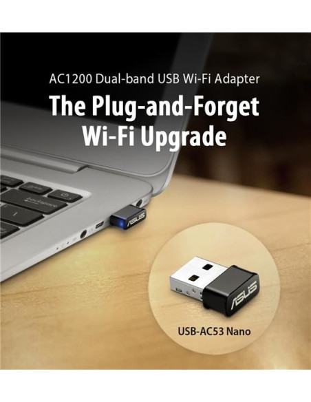 Asus Usb-Ac53 Nano Wlan 867 Mbit/S