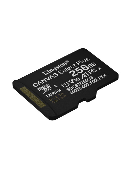 Kingston Microsdxc 256Gb Canvas Select Plus 3 + Adp