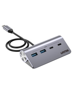 Unitek Hub Aluminiowy Usb-A/C 2X Usba 2X Usbc 5Gbp