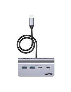 Unitek Hub Aluminiowy Usb-A/C 2X Usba 2X Usbc 5Gbp 2
