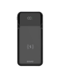 Savio Powerbank 10000 Mah Czarny Ba-09