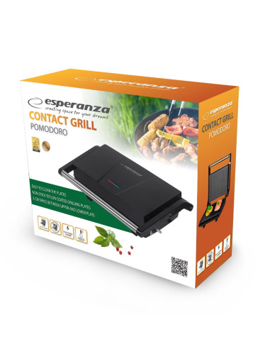 Esperanza Esperanza Grill Kontaktowy Pomodoro 1200W Ekg014