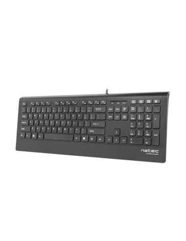 Klawiatura Membranowa Natec Barracuda Nkl-0876 (Usb 2.0  (Us)  Kolor Czarny)