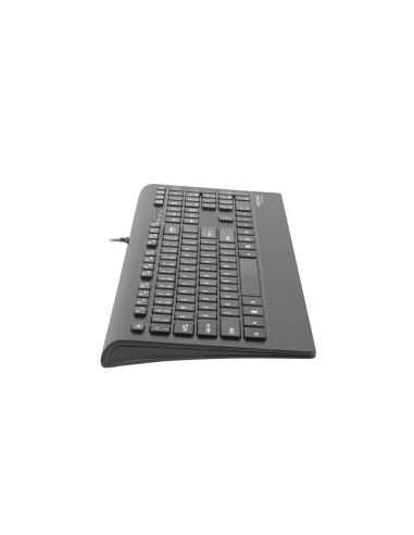 Klawiatura Membranowa Natec Barracuda Nkl-0876 (Usb 2.0  (Us)  Kolor Czarny)