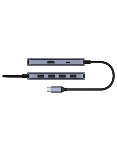 Cudy Uh500 Hub Usb-C 6-In-1 Z Hdmi 4K