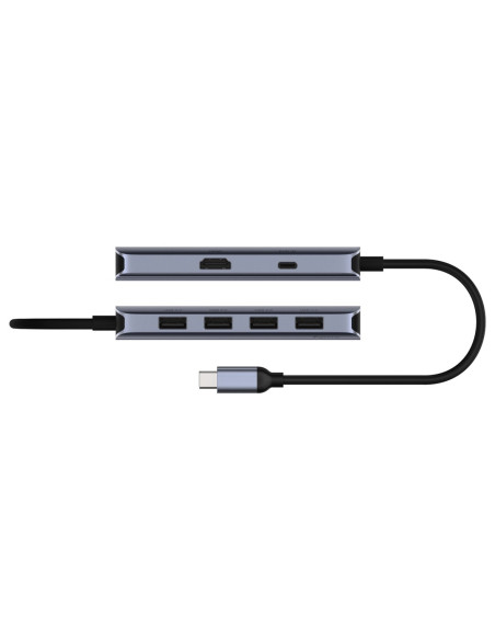 Cudy Uh500 Hub Usb-C 6-In-1 Z Hdmi 4K