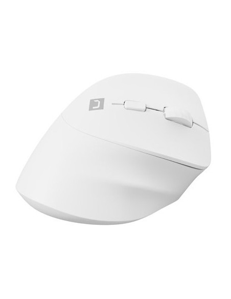Natec Mysz Wertykalna Crake 2 Bezprzewodowa 2400Dpi Bt 5.2 +2.4Ghz Biała