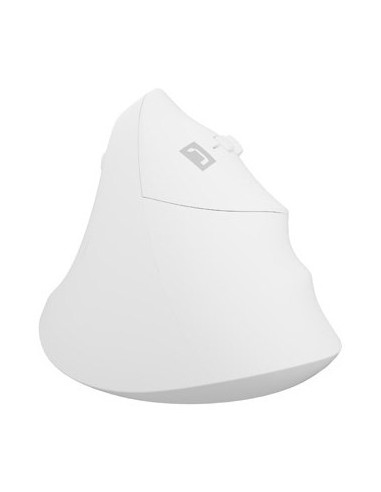 Natec Mysz Wertykalna Crake 2 Bezprzewodowa 2400Dpi Bt 5.2 +2.4Ghz Biała
