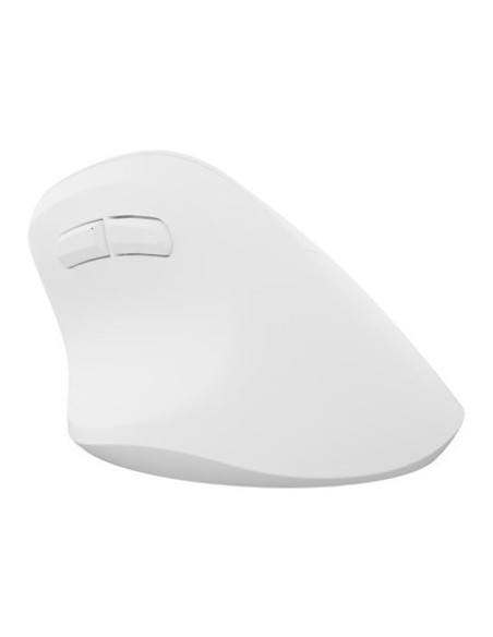 Natec Mysz Wertykalna Crake 2 Bezprzewodowa 2400Dpi Bt 5.2 +2.4Ghz Biała