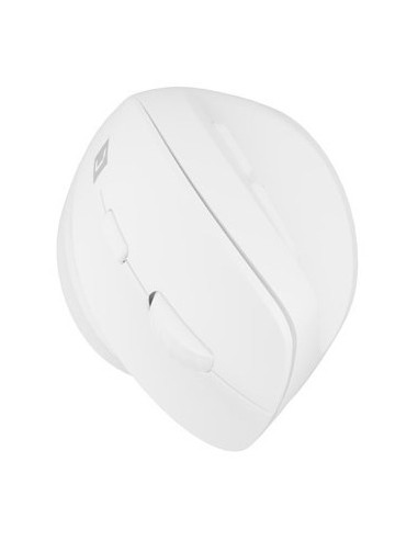Natec Mysz Wertykalna Crake 2 Bezprzewodowa 2400Dpi Bt 5.2 +2.4Ghz Biała