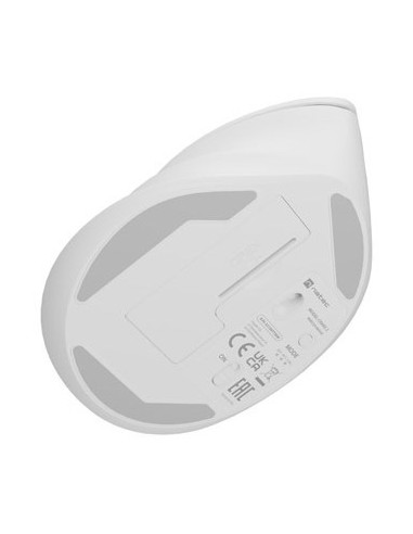 Natec Mysz Wertykalna Crake 2 Bezprzewodowa 2400Dpi Bt 5.2 +2.4Ghz Biała