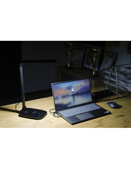 Montis Mt042-Bk Lampka Biurkowa Led Czarna 230V + Usb
