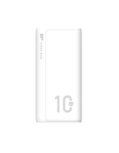 Powerbank Silicon Power Qp15 10000Mah Qc3.0+Pd 2Xusb A, 1X Musb + 1X Usb C, Biały