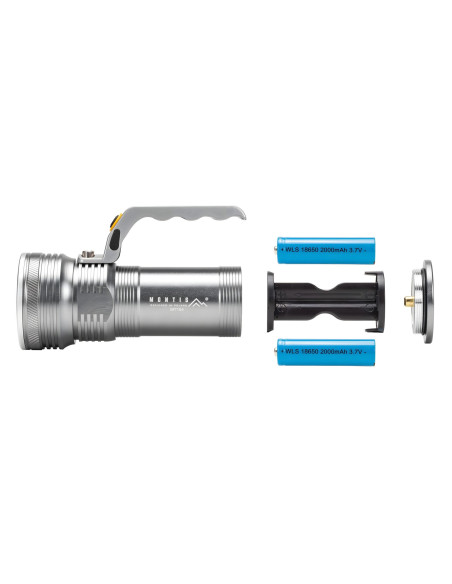 Montis Aluminiowa Ręczna Latarka Akumulatorowa Led Mt154