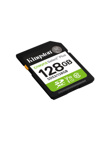 Kingston Sdxc 128Gb Canvas Select Plus Gen3 150Mb/S