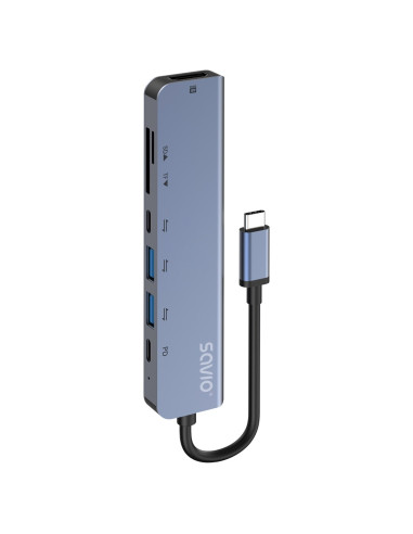 Savio Hub Usb-C 7 W 1 Ak-82