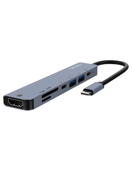 Savio Hub Usb-C 7 W 1 Ak-82