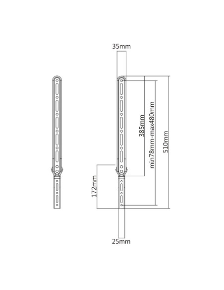 Maclean Uchwyt Na Soundbar Do Tv Max 15Kg Mc-912
