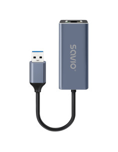 Savio Adapter Usb-A - Rj-45 Gigabit Ethernet Ak-83