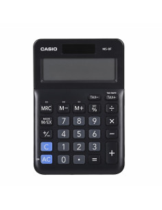 Casio Kalkulator Biurowy Ms-8F, 8-Cyfrowy, 103X147X28,8Mm, Czarny 2