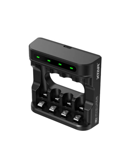 Xtar Ładowarka Do Akumulatorów R03 / Aaa Oraz R6 / Aa Li-Ion 1,5V / Nimh L4