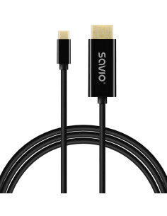 Savio Kabel Usb-C Do Hdmi 30Hz 1M Plastik Cl-190