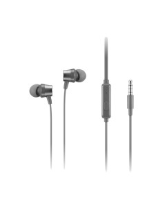 Słuchawki Douszne Z Mikrofonem Lenovo 110, Gxd1J77354, Szare