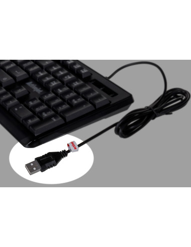 Activejet K-3803S Klawiatura Przewodowa Usb