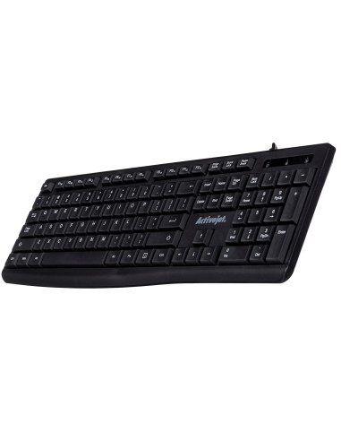 Activejet K-3803S Klawiatura Przewodowa Usb