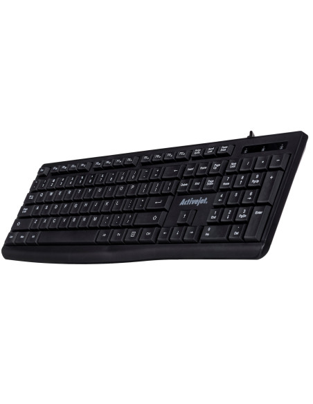 Activejet K-3803S Klawiatura Przewodowa Usb