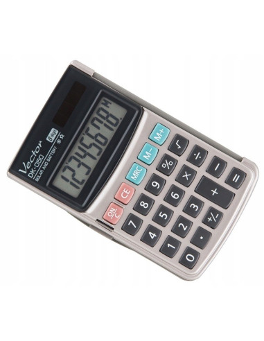 Vector Kalkulator Kieszonkowy Dk-050, Szary