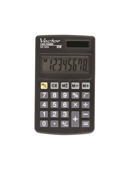 Vector Kalkulator Kieszonkowy Dk-055, Czarny