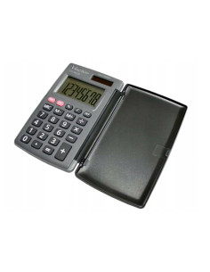 Vector Kalkulator Kieszonkowy Z Klapką Kav Ch-862D, Szary 2