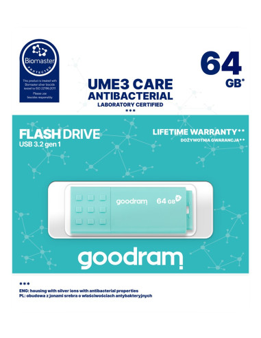Usb 3.0 Goodram 64Gb Ume3 Care