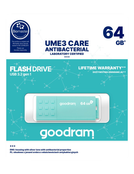 Usb 3.0 Goodram 64Gb Ume3 Care