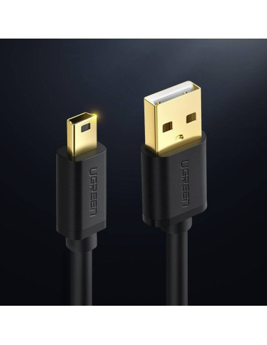 Ugreen Kabel Usb - Mini Usb 480 Mbps 3 M Us132 (Czarny)