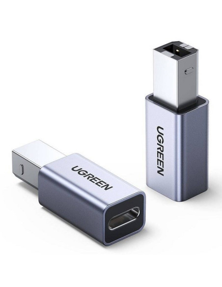 Ugreen Adapter Przejściówka Usb Typ C-Usb Typ B (Szary)