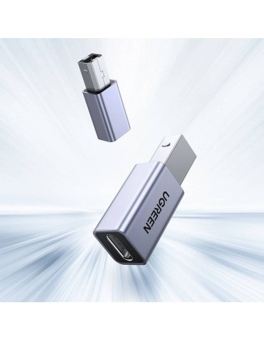 Ugreen Adapter Przejściówka Usb Typ C-Usb Typ B (Szary)