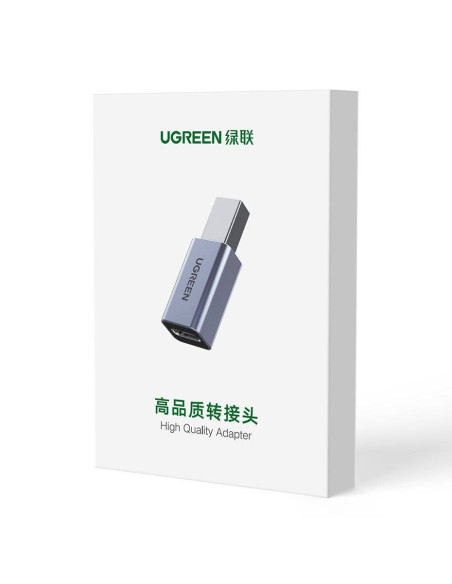 Ugreen Adapter Przejściówka Usb Typ C-Usb Typ B (Szary)