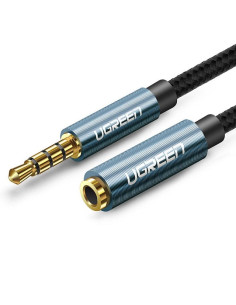 Ugreen Kabel Adapter Przedłużacz Aux Mini Jack 3,5 Mm 2M (Niebieski)