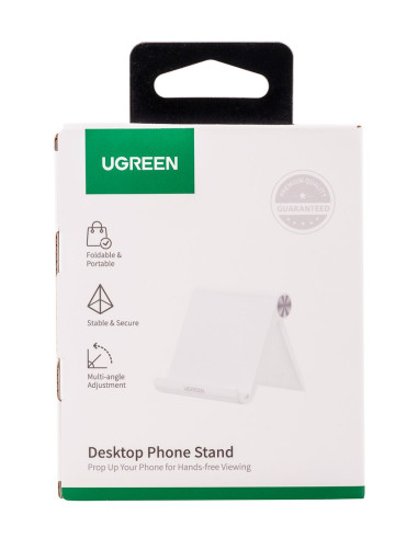 Ugreen Podstawka Biurkowa Na Telefon 95 X 85 Mm Lp106 (Biały)
