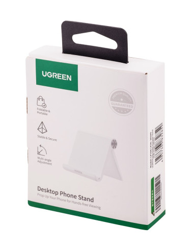 Ugreen Podstawka Biurkowa Na Telefon 95 X 85 Mm Lp106 (Biały)
