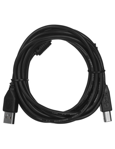 Kabel Gembird Ccf-Usb2-Ambm-10 (Usb 2.0 Typu A M - Usb 2.0 Typu B M  3M  Kolor Czarny)