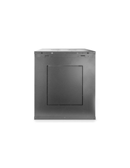Szafa Sieciowa Wisząca Dynamic 19" 16U Rack 600X600, Drzwi Szyba, Czarny, Niedzielona, Złożona, 60Kg