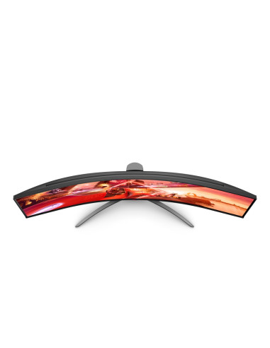 Aoc B2 Ag493Ucx2 Monitor Komputerowy 124 Cm (48.8") 5120 X 1440 Px Quad Hd Led Czarny