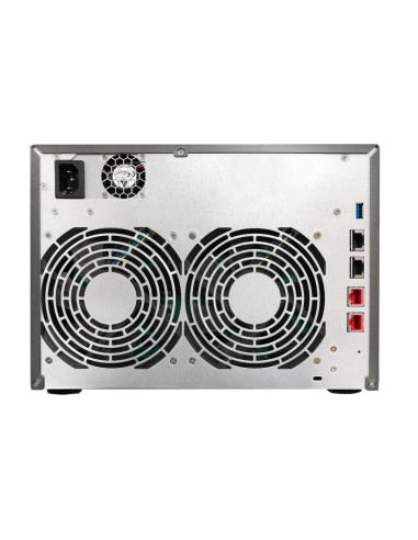 Nas Asustor As6510T   Lockerstor 10, 10X (3.5" Sata Hdd/ 2.5" Ssd), Intel Atom C3538, 8Gb Ddr4 Sodimm (Max. 64Gb), 2X 10Gbe, 2X 