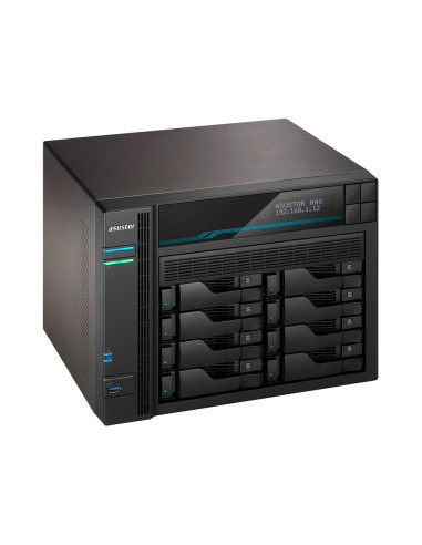 Nas Asustor As6510T   Lockerstor 10, 10X (3.5" Sata Hdd/ 2.5" Ssd), Intel Atom C3538, 8Gb Ddr4 Sodimm (Max. 64Gb), 2X 10Gbe, 2X 