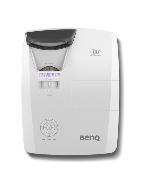Benq Mw855Ust+ Projektor Danych Projektor Ultrakrótkiego Rzutu 3500 Ansi Lumenów Dlp Wxga (1280X800) Kompatybilność 3D Czarny, B